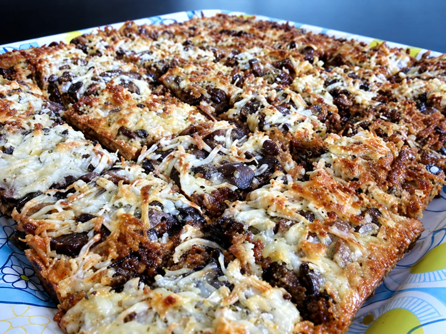Allyn’s homemade Hello Dolly dessert, layered with coconut, chocolate chips and pecans